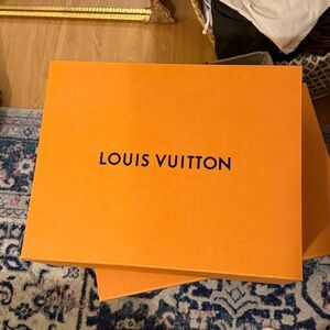 Louis Vuitton Orange Gift Box